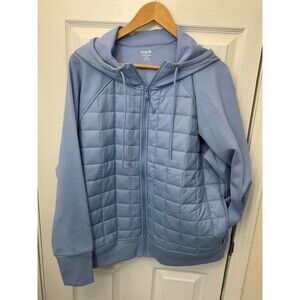 Active Dynamic Fleece Hoodie Light Blue 2x